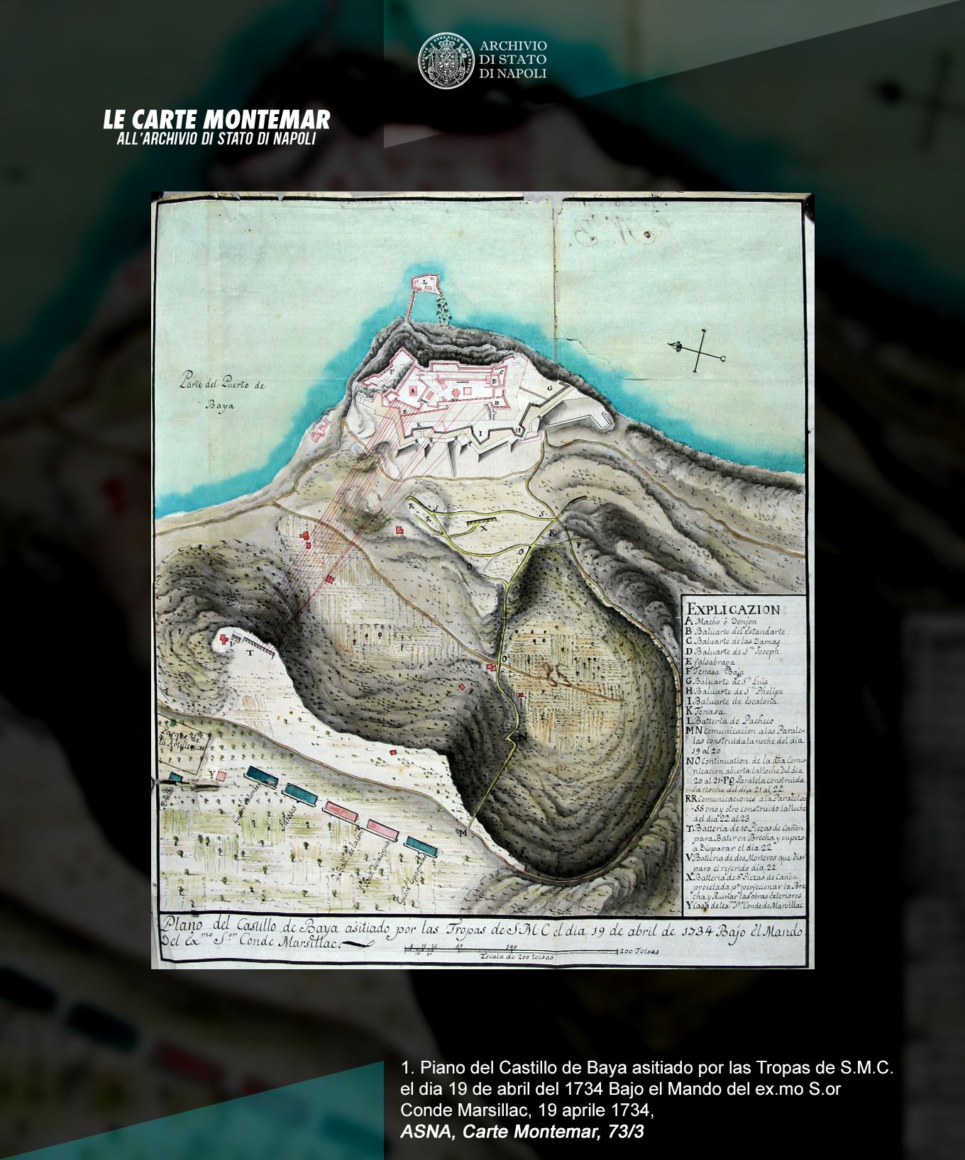 Mostra virtuale: Le Carte Montemar all’Archivio di Stato di Napoli