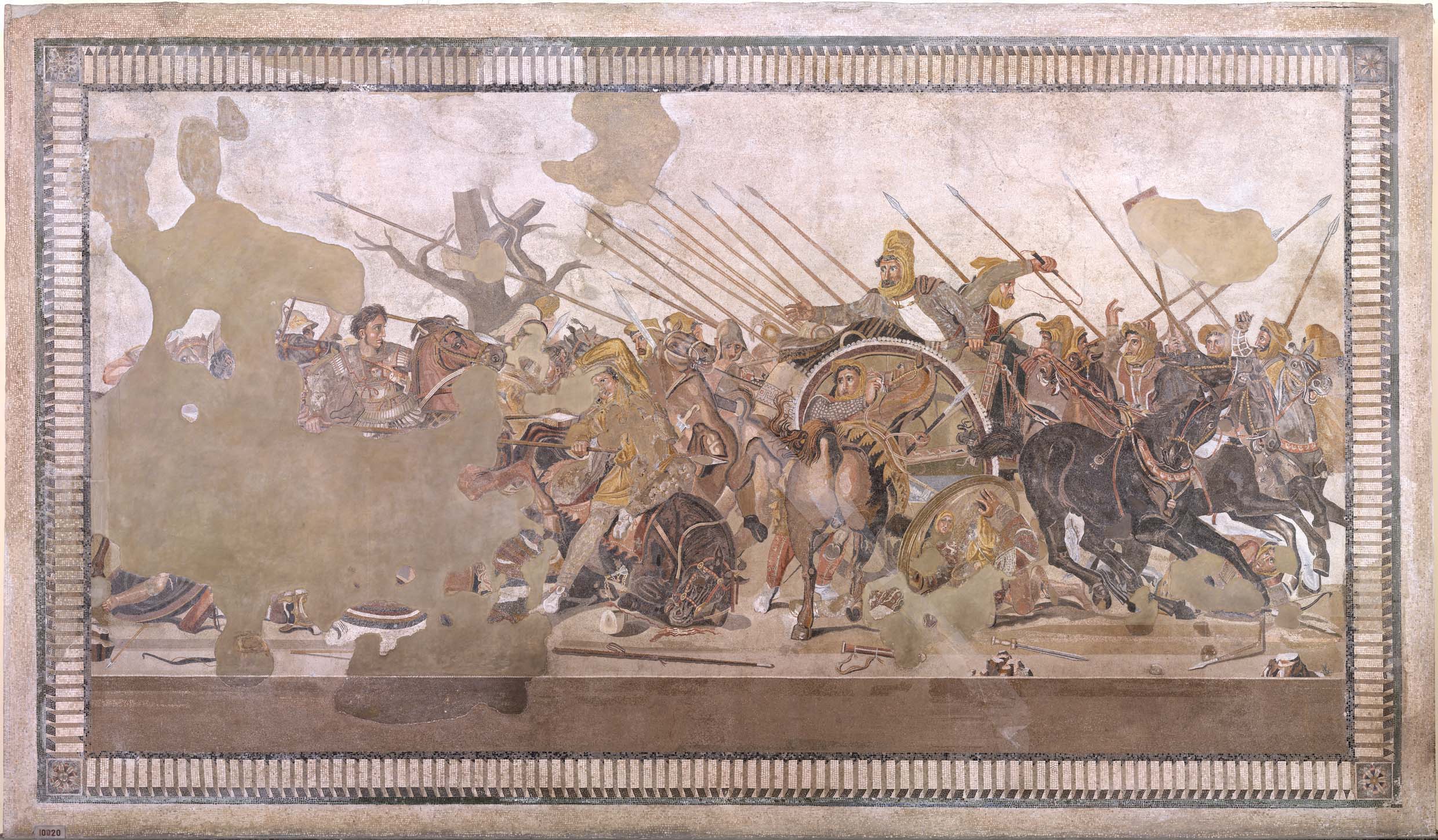 Al via il restauro del Mosaico della Battaglia di Isso