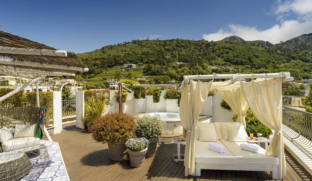 Comincia una nuova stagione all’Hotel Villa Blu Capri con l’isola Covid Free