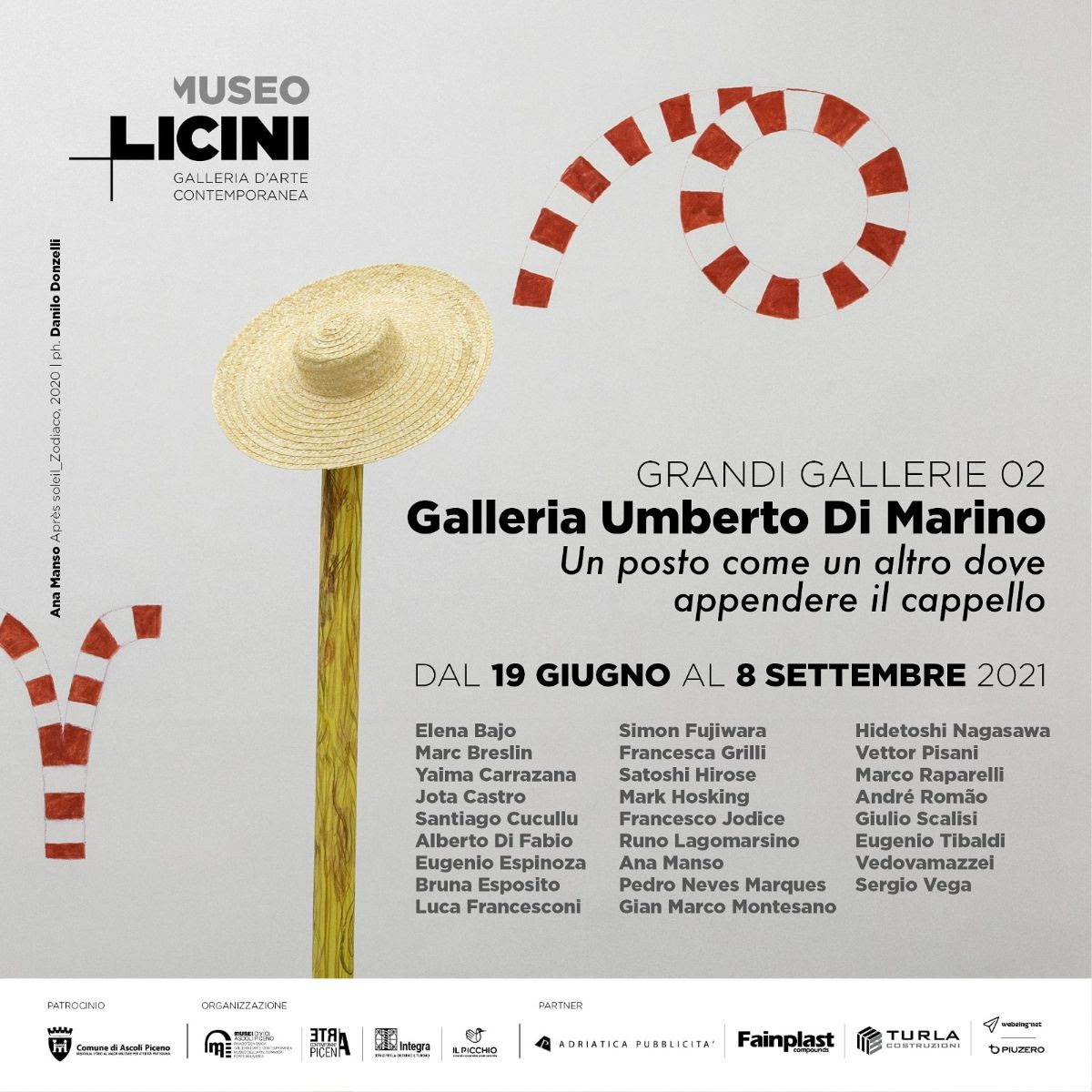 Galleria Umberto Di Marino presenta la mostra Un posto come un altro dove appendere il cappello