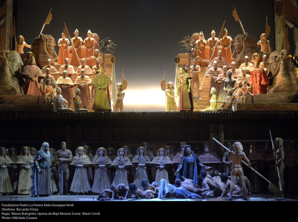 Omaggio del San Carlo per i 150 anni dell'Aida di Giuseppe Verdi