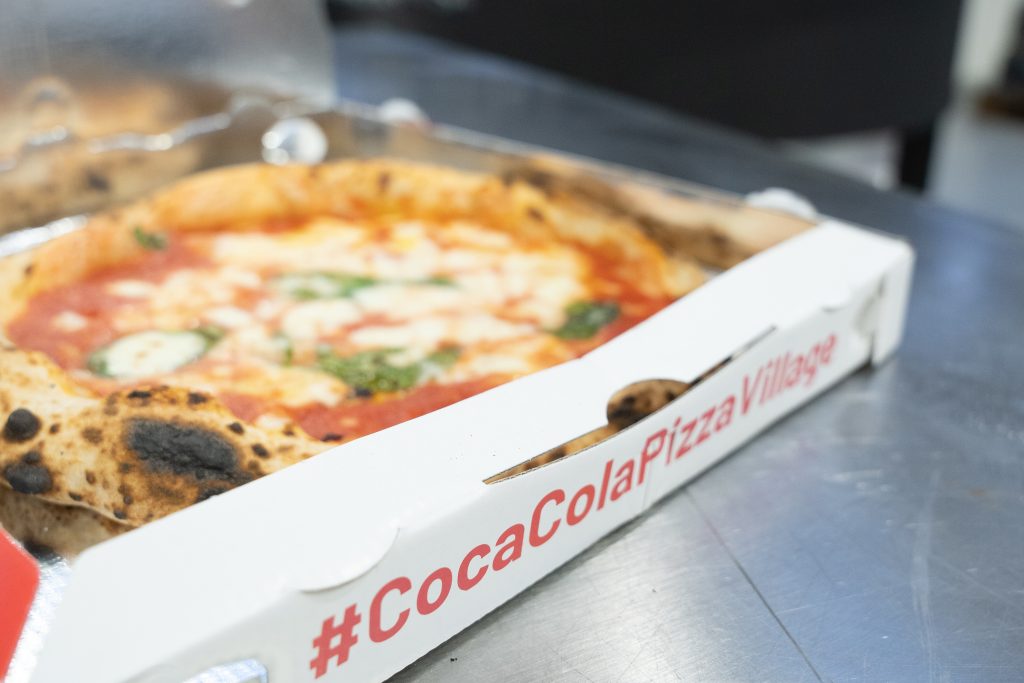 Coca-Cola PizzaVillage@Home in tour, prima tappa a Palermo