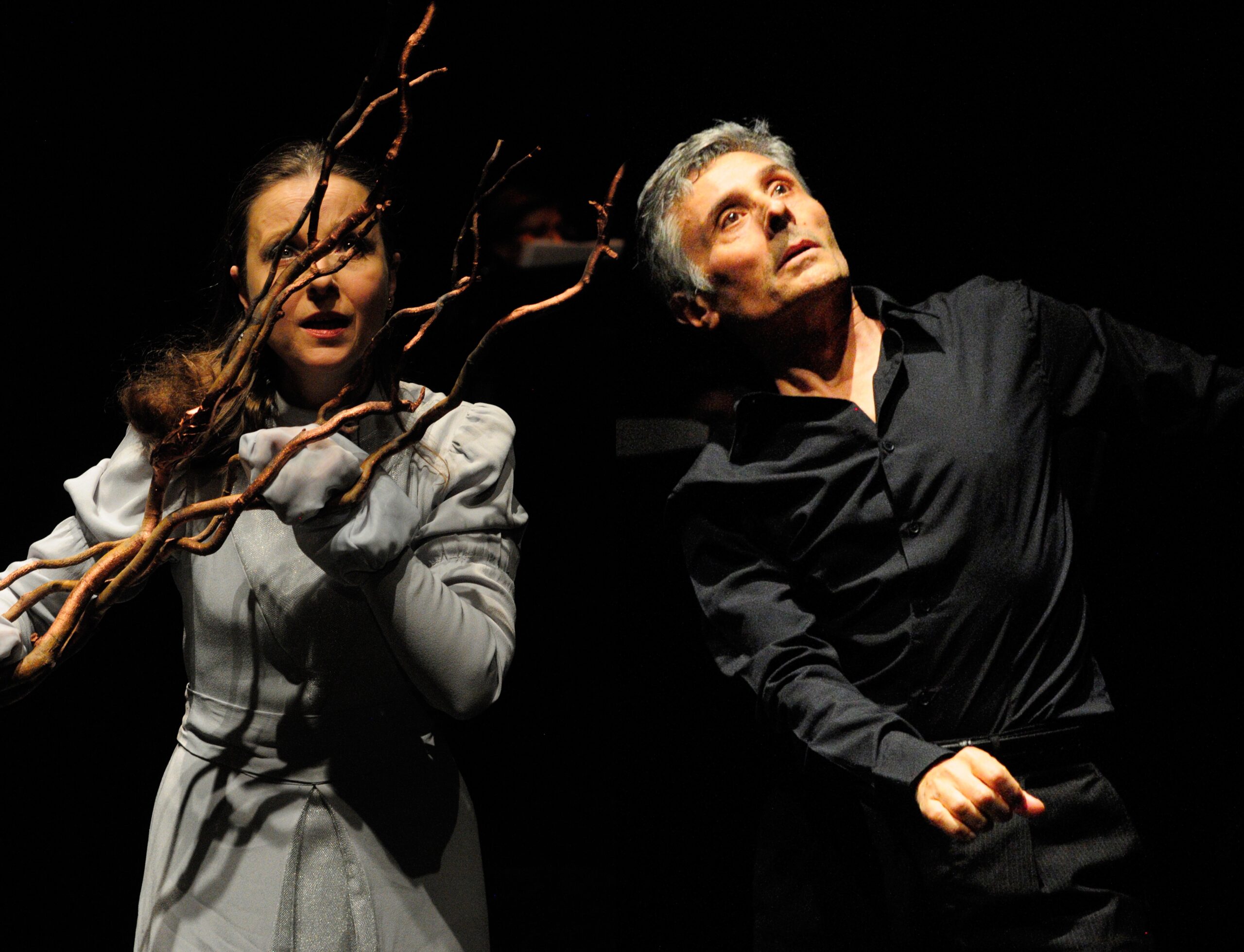 Lina Salvatore e Michele Monetta in Processo a Sant'Uliva - Teatro Stabile di Napoli