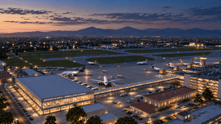 GESAC_Aeroporto di Napoli Masterplan 2035_TERMINAL EXTRA SCHENGEN