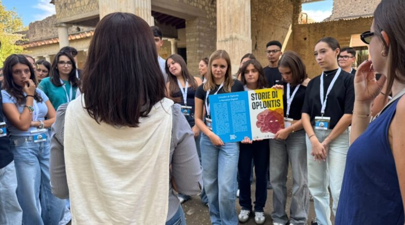 I giovani delle scuole diventano guide alla Villa di Poppea