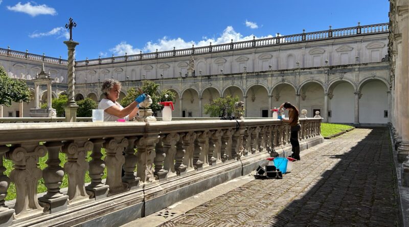 Una visita straordinaria al cantiere di restauro del Cimitero dei Certosini